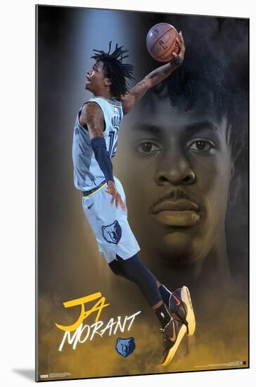 NBA Memphis Grizzlies - Ja Morant 20-Trends International-Mounted Poster