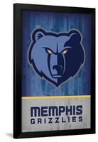 NBA Memphis Grizzlies - Logo 18-Trends International-Framed Poster