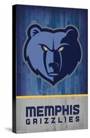 NBA Memphis Grizzlies - Logo 18-Trends International-Stretched Canvas