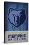 NBA Memphis Grizzlies - Logo 18-Trends International-Stretched Canvas