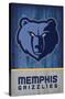 NBA Memphis Grizzlies - Logo 18-Trends International-Stretched Canvas