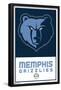 NBA Memphis Grizzlies - Logo 21-Trends International-Framed Poster