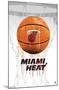 NBA Miami Heat - Drip Basketball 21-Trends International-Mounted Poster