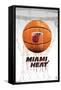 NBA Miami Heat - Drip Basketball 21-Trends International-Framed Stretched Canvas