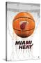 NBA Miami Heat - Drip Basketball 21-Trends International-Stretched Canvas