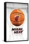 NBA Miami Heat - Drip Basketball 21-Trends International-Framed Stretched Canvas