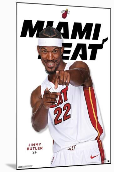 NBA Miami Heat - Jimmy Butler Feature Series 23-Trends International-Mounted Poster