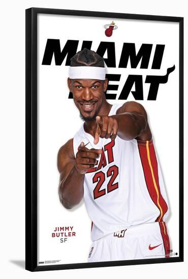 NBA Miami Heat - Jimmy Butler Feature Series 23-Trends International-Framed Poster