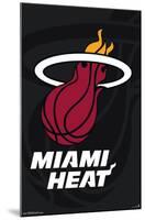 NBA Miami Heat - Logo 14-Trends International-Mounted Poster