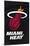 NBA Miami Heat - Logo 14-Trends International-Mounted Poster