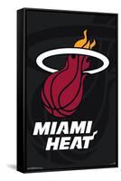 NBA Miami Heat - Logo 14-Trends International-Framed Stretched Canvas