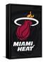 NBA Miami Heat - Logo 14-Trends International-Framed Stretched Canvas