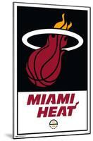 NBA Miami Heat - Logo 21-Trends International-Mounted Poster