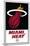 NBA Miami Heat - Logo 21-Trends International-Mounted Poster