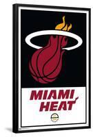 NBA Miami Heat - Logo 21-Trends International-Framed Poster