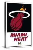 NBA Miami Heat - Logo 21-Trends International-Stretched Canvas