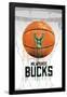 NBA Milwaukee Bucks - Drip Ball 20-Trends International-Framed Poster