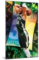 NBA Milwaukee Bucks - Giannis Antetokounmpo 21-Trends International-Mounted Poster