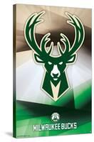 NBA Milwaukee Bucks - Logo 16-Trends International-Stretched Canvas