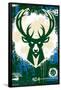 NBA Milwaukee Bucks - Maximalist Logo 23-Trends International-Framed Poster