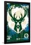 NBA Milwaukee Bucks - Maximalist Logo 23-Trends International-Framed Poster