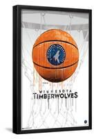 NBA Minnesota Timberwolves - Drip Basketball 21-Trends International-Framed Poster