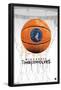 NBA Minnesota Timberwolves - Drip Basketball 21-Trends International-Framed Poster