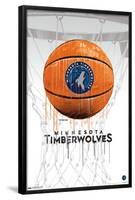 NBA Minnesota Timberwolves - Drip Basketball 21-Trends International-Framed Poster