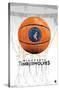 NBA Minnesota Timberwolves - Drip Basketball 21-Trends International-Stretched Canvas