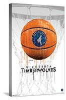 NBA Minnesota Timberwolves - Drip Basketball 21-Trends International-Stretched Canvas