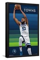 NBA Minnesota Timberwolves - Karl-Anthony Towns 23-Trends International-Framed Poster