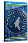 NBA Minnesota Timberwolves - Logo 17-Trends International-Stretched Canvas