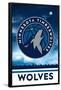 NBA Minnesota Timberwolves - Logo 18-Trends International-Framed Poster