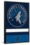 NBA Minnesota Timberwolves - Logo 20-Trends International-Framed Poster