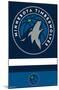 NBA Minnesota Timberwolves - Logo 20-Trends International-Mounted Poster