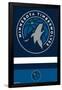 NBA Minnesota Timberwolves - Logo 20-Trends International-Framed Poster