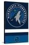 NBA Minnesota Timberwolves - Logo 20-Trends International-Stretched Canvas