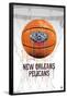 NBA New Orleans Pelicans - Drip Basketball 21-Trends International-Framed Poster