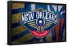 NBA New Orleans Pelicans - Logo 20-Trends International-Framed Poster