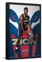 NBA New Orleans Pelicans - Zion Williamson 19-Trends International-Framed Poster