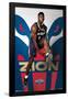 NBA New Orleans Pelicans - Zion Williamson 19-Trends International-Framed Poster