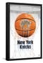 NBA New York Knicks - Drip Basketball 21-Trends International-Framed Poster