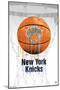 NBA New York Knicks - Drip Basketball 21-Trends International-Mounted Poster