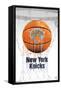 NBA New York Knicks - Drip Basketball 21-Trends International-Framed Stretched Canvas