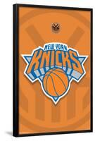 NBA New York Knicks - Logo 14-Trends International-Framed Poster