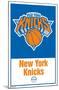 NBA New York Knicks - Logo 21-Trends International-Mounted Poster