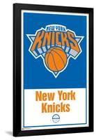 NBA New York Knicks - Logo 21-Trends International-Framed Poster