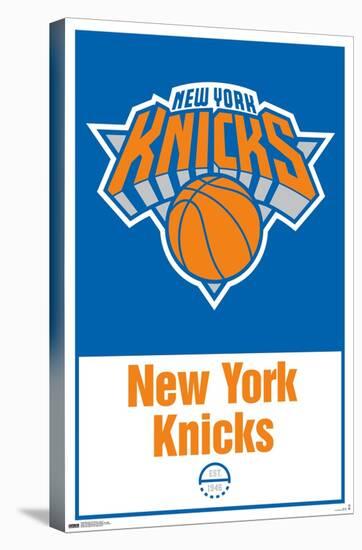 NBA New York Knicks - Logo 21-Trends International-Stretched Canvas