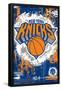 NBA New York Knicks - Maximalist Logo 23-Trends International-Framed Poster