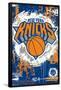 NBA New York Knicks - Maximalist Logo 23-Trends International-Framed Poster